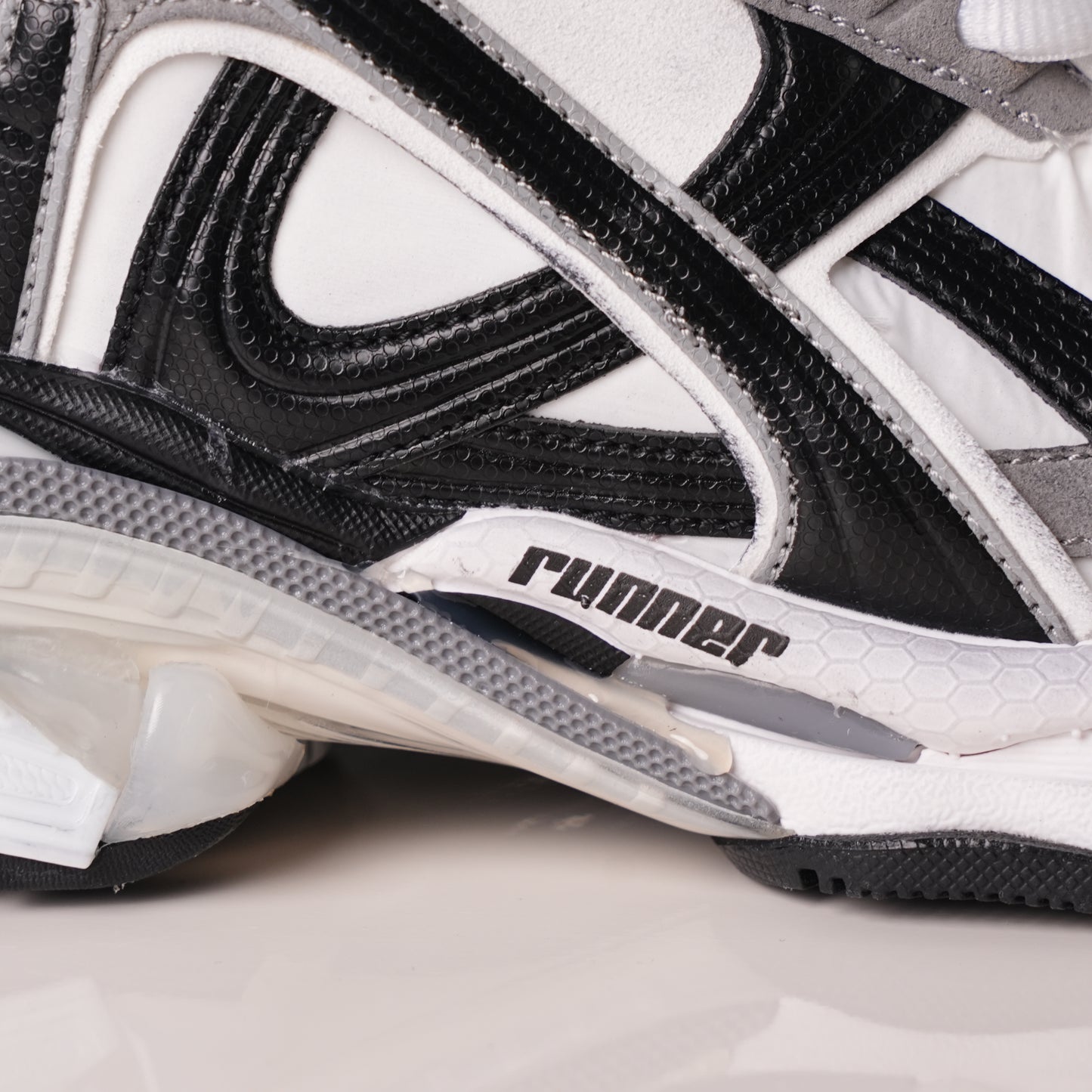 Balenciaga Runner Sneaker Grey White Black