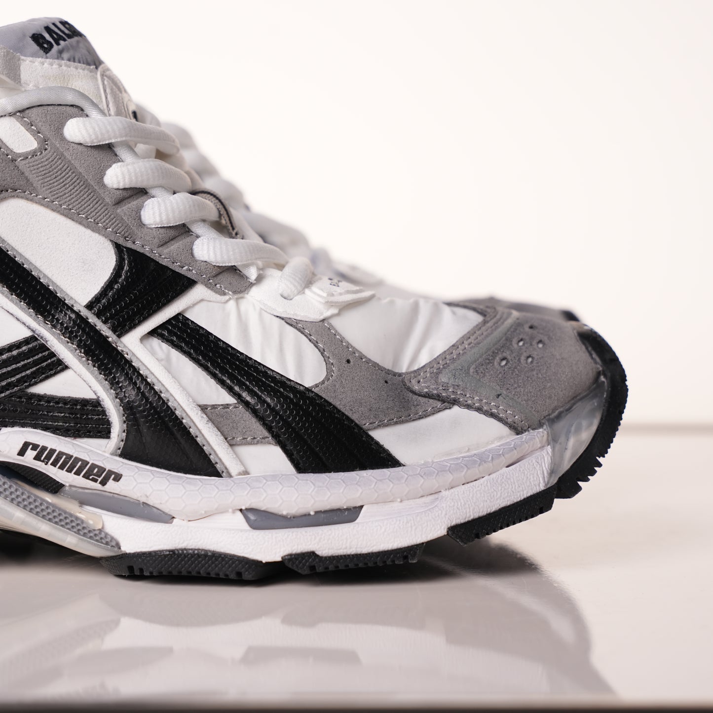 Balenciaga Runner Sneaker Grey White Black