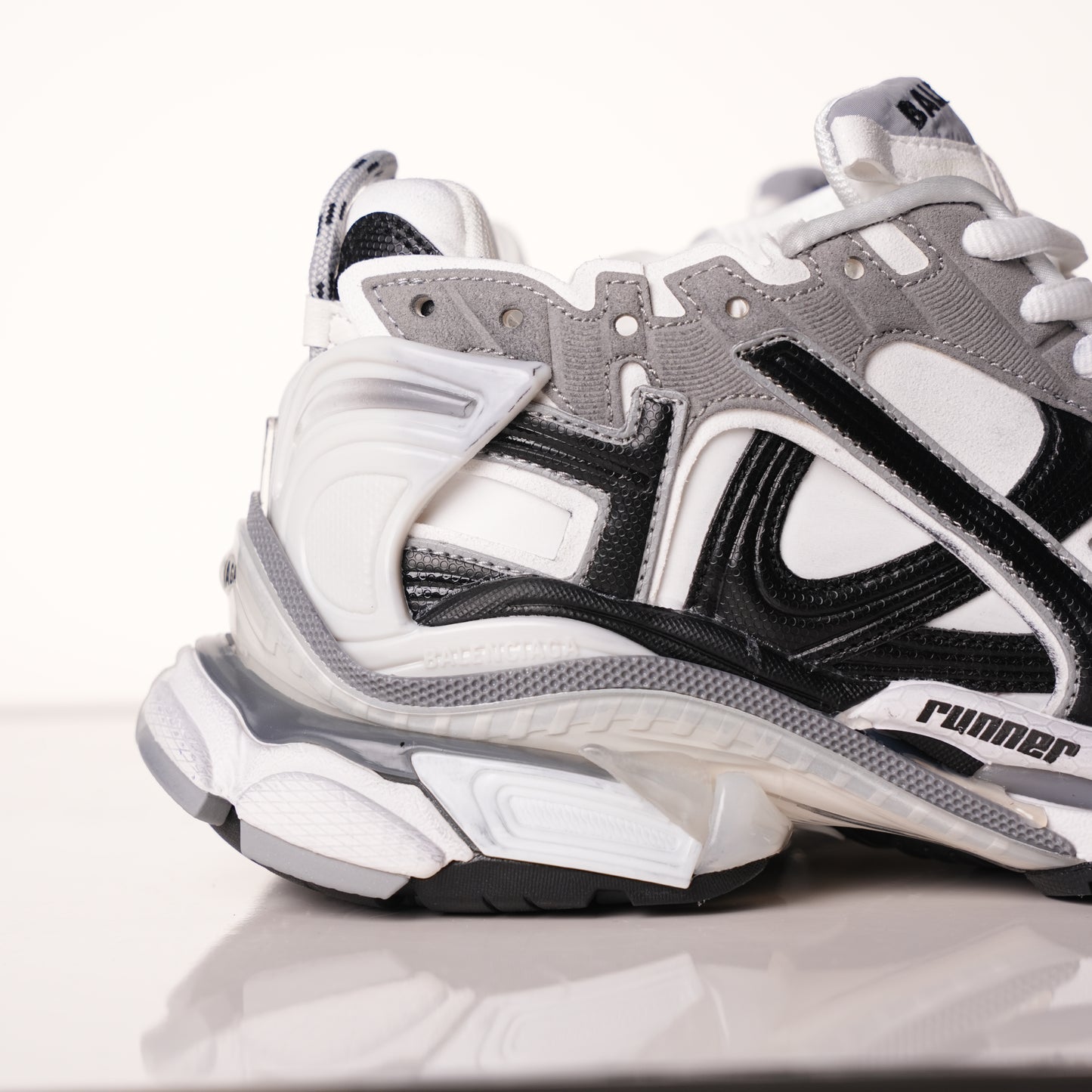 Balenciaga Runner Sneaker Grey White Black