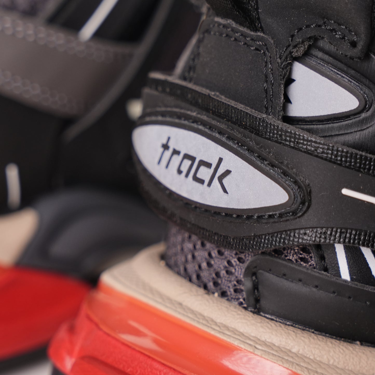 Balenciaga Track Black Red