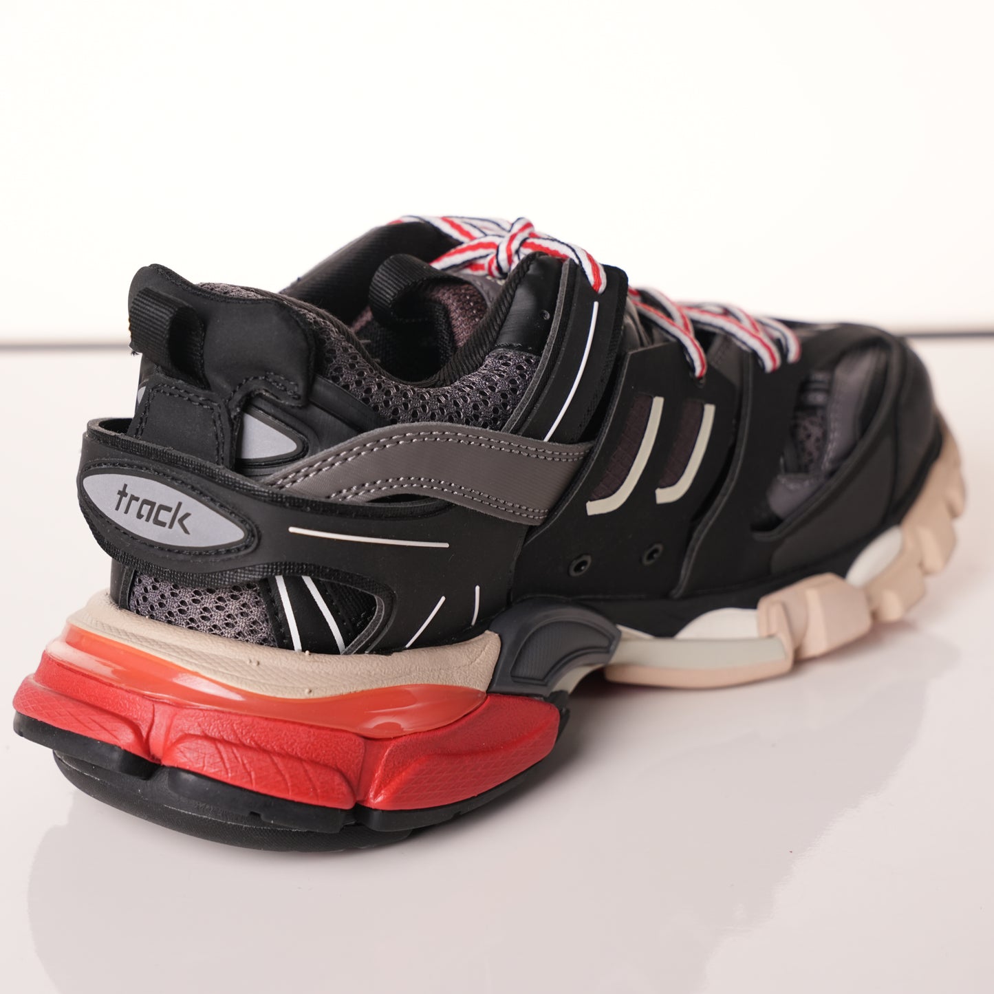 Balenciaga Track Black Red