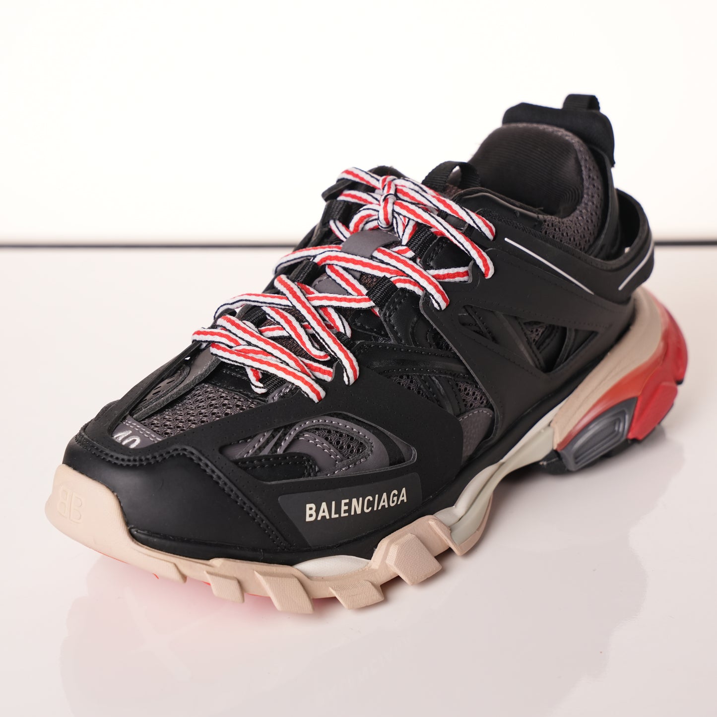 Balenciaga Track Black Red