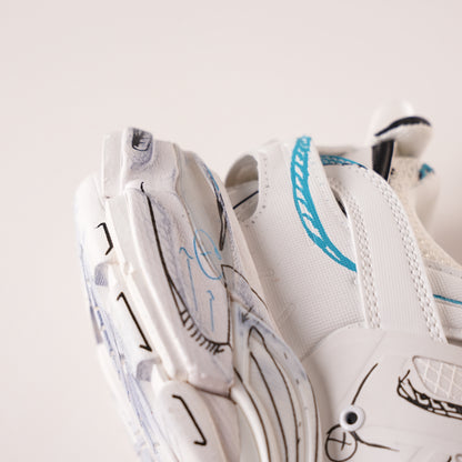 Belenicaga Track Sneaker 'White 542023 W3SRA 9014
