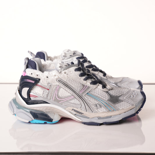 Balenciaga Runner Grey pink blue
