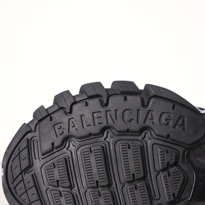 Balenciaga Track Graffiti Dirty Black White
