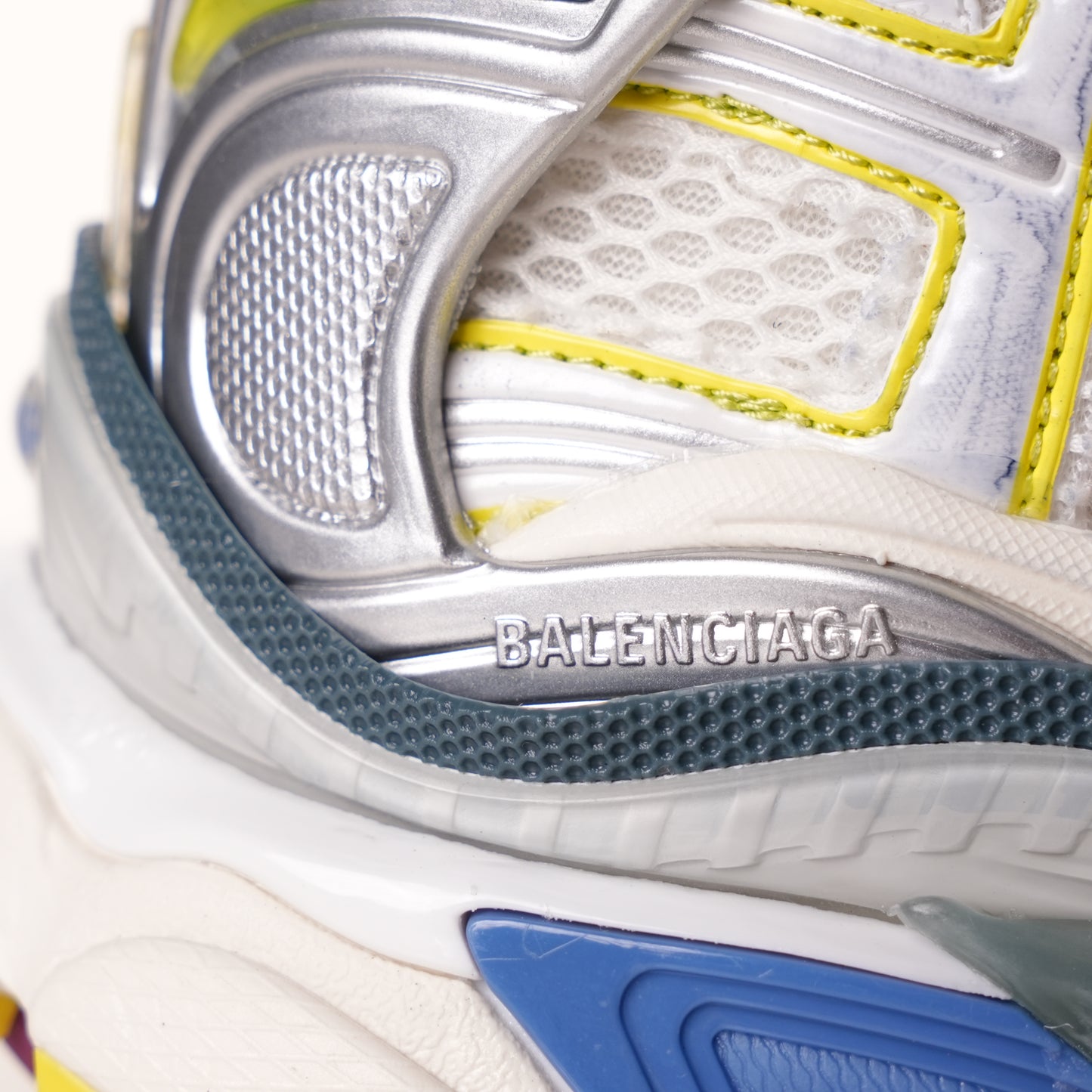 Balenciaga Runner Sneaker 'White Purple Blue' 772767 W3RMU 9547