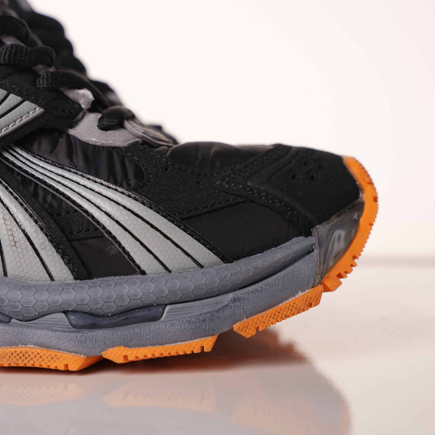 Balenciaga Runner Sneaker 'Black Fluo Orange' 772774 W3RNY 1878
