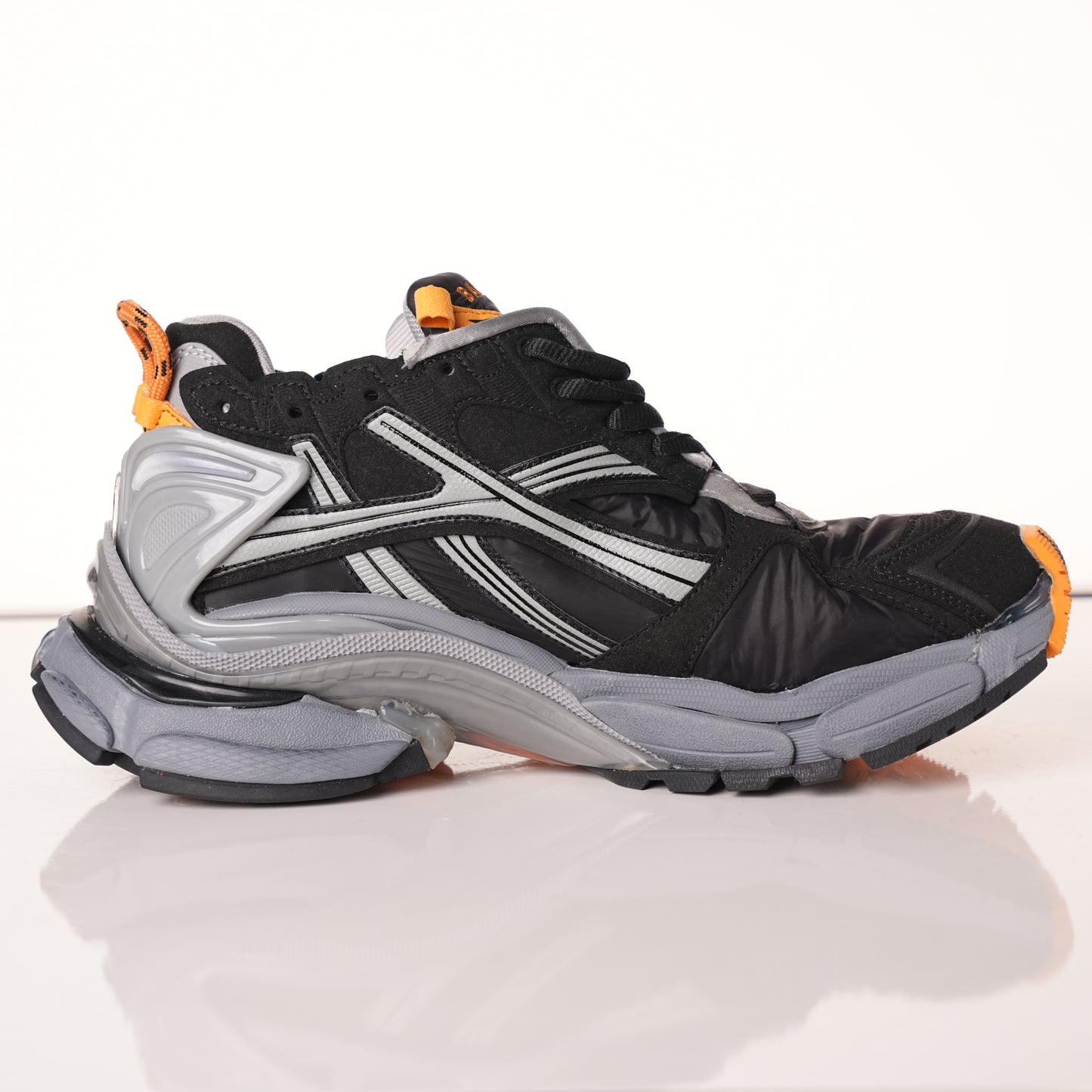 Balenciaga Runner Sneaker 'Black Fluo Orange' 772774 W3RNY 1878