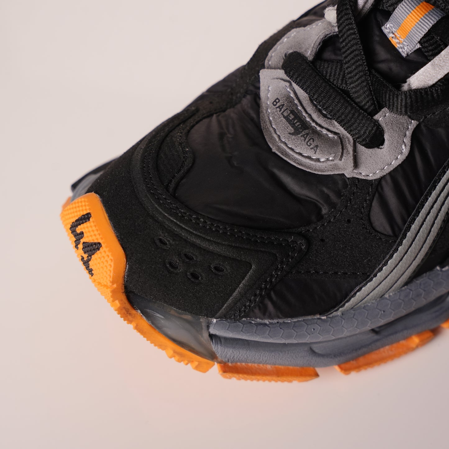 Balenciaga Runner Sneaker 'Black Fluo Orange' 772774 W3RNY 1878