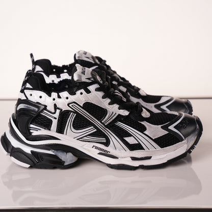 Balenciaga Runner Sneaker 'White Black' 772774 W3RNY