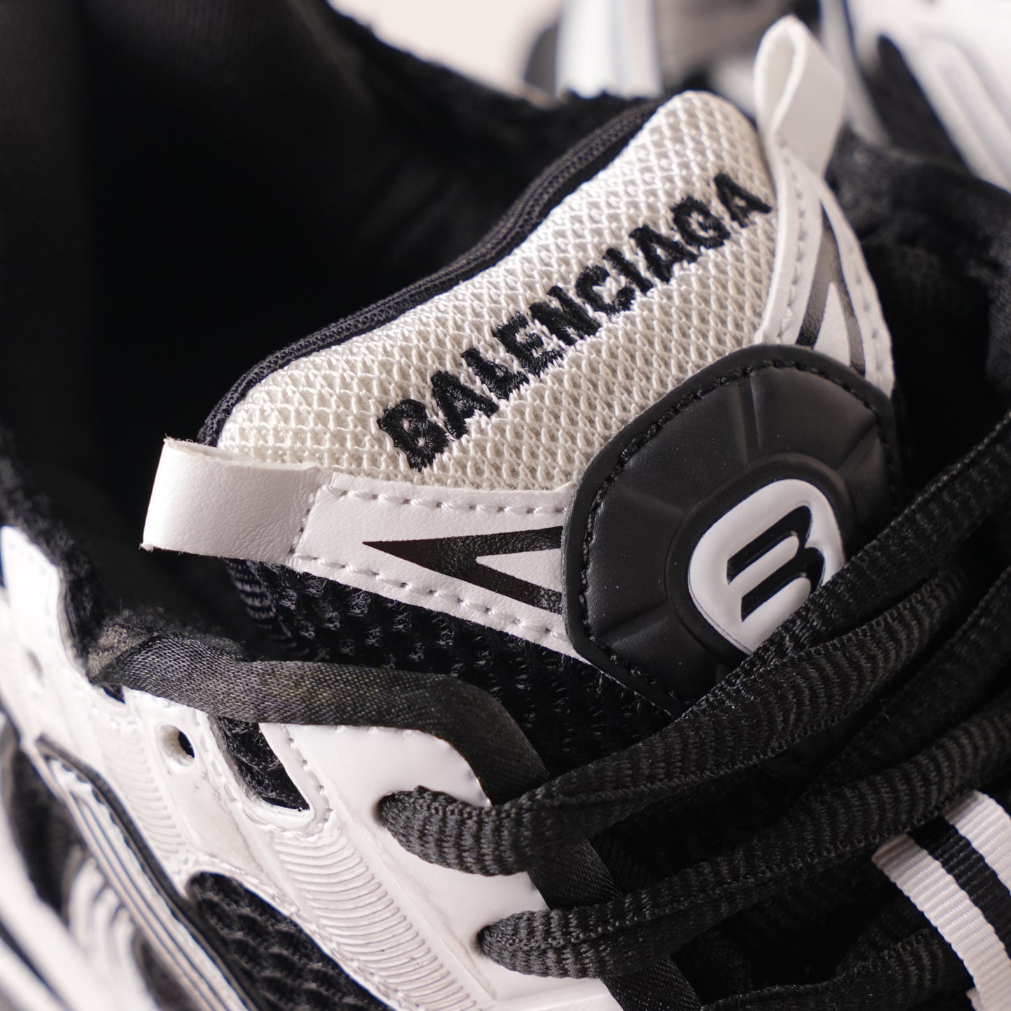 Balenciaga Runner Sneaker 'White Black' 772774 W3RNY