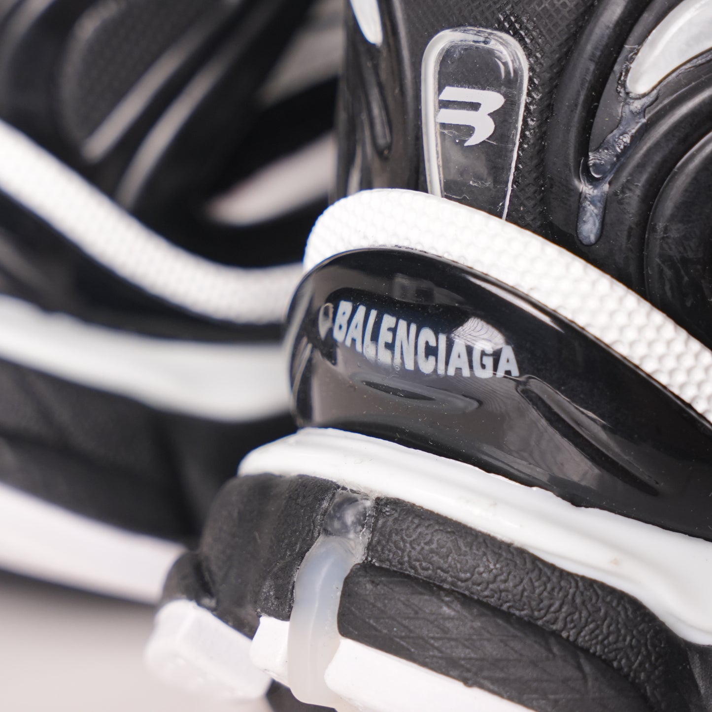 Balenciaga Runner Sneaker 'White Black' 772774 W3RNY