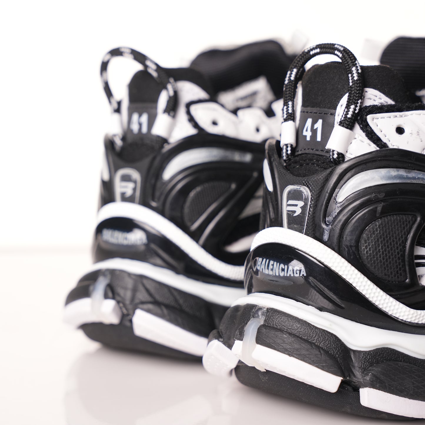Balenciaga Runner Sneaker 'White Black' 772774 W3RNY