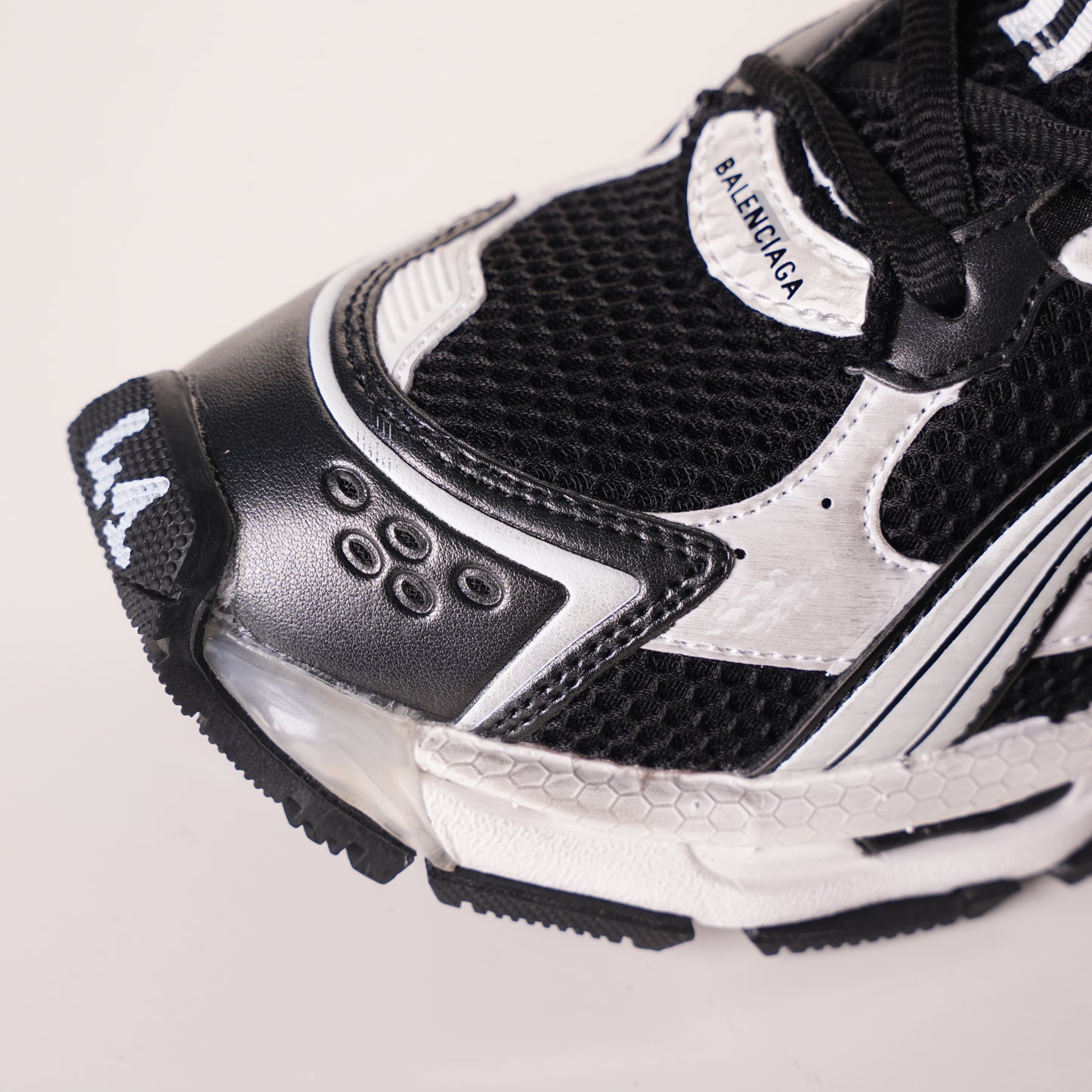 Balenciaga Runner Sneaker 'White Black' 772774 W3RNY