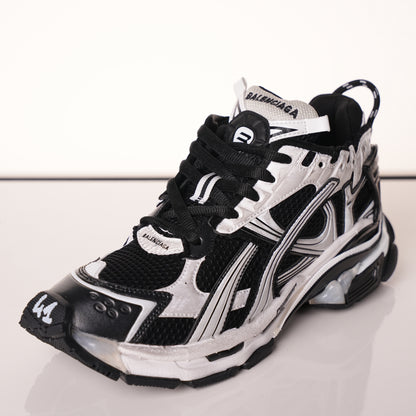 Balenciaga Runner Sneaker 'White Black' 772774 W3RNY