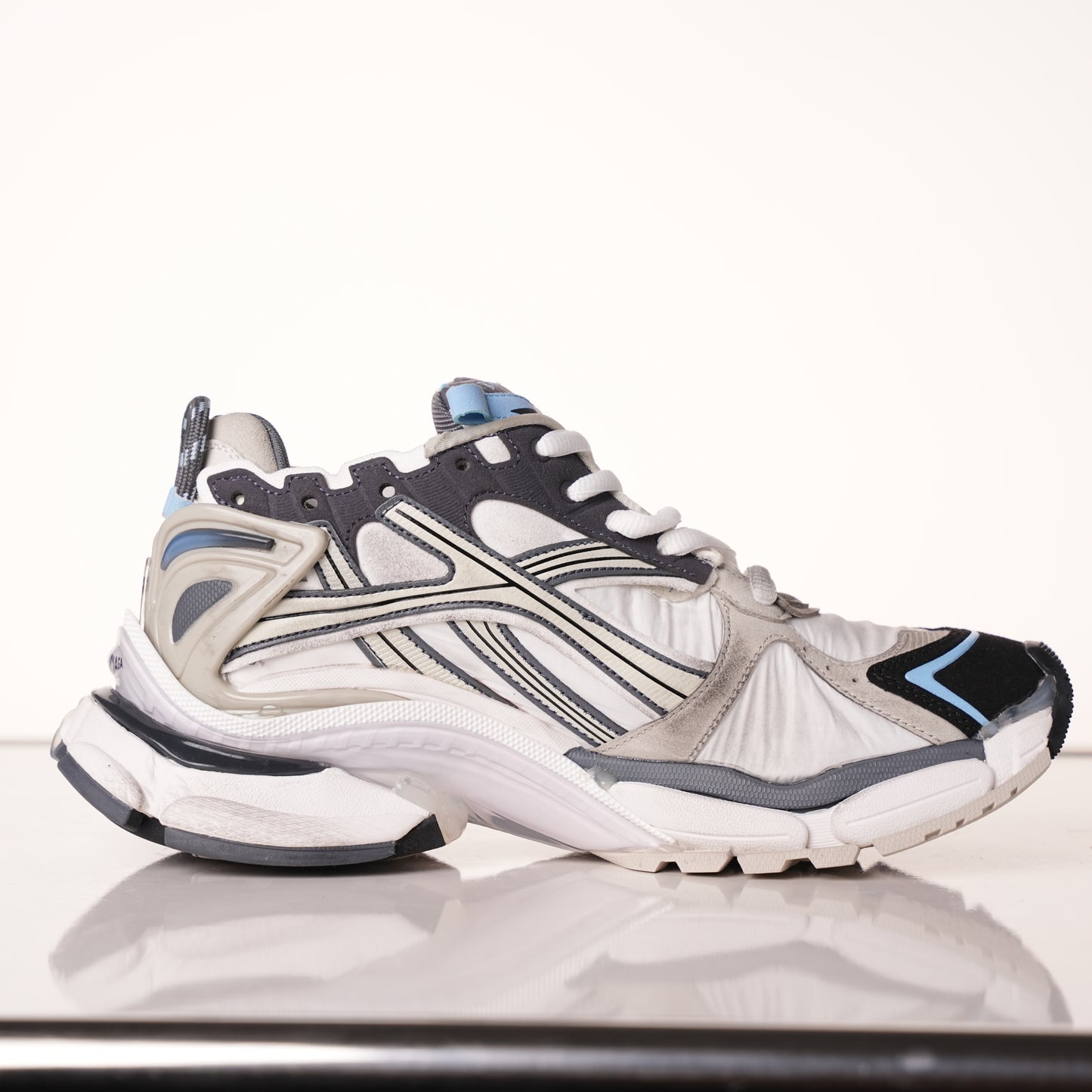Balenciaga Runner Sneaker Lan Bai Hei 772767 W3RNY 0623