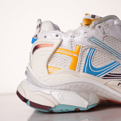 Balenciaga Runner Sneaker 'White Blue Yellow'