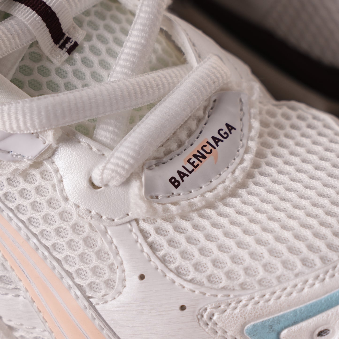 Balenciaga Runner Sneaker 'White Blue Yellow'