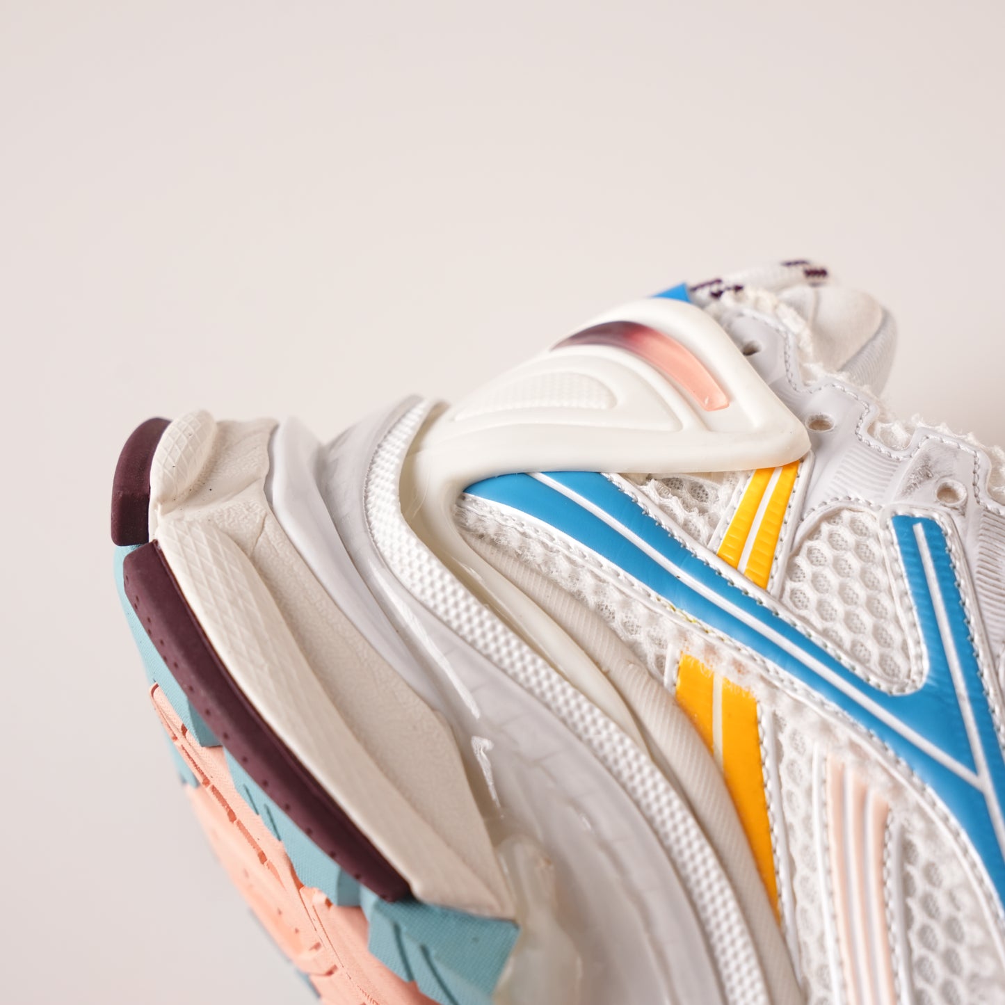 Balenciaga Runner Sneaker 'White Blue Yellow'